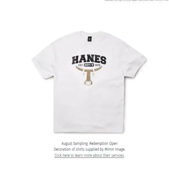 FREE Limited Edition Hanes Beefy-T Shirt – August Drop, First 2,000 Only!